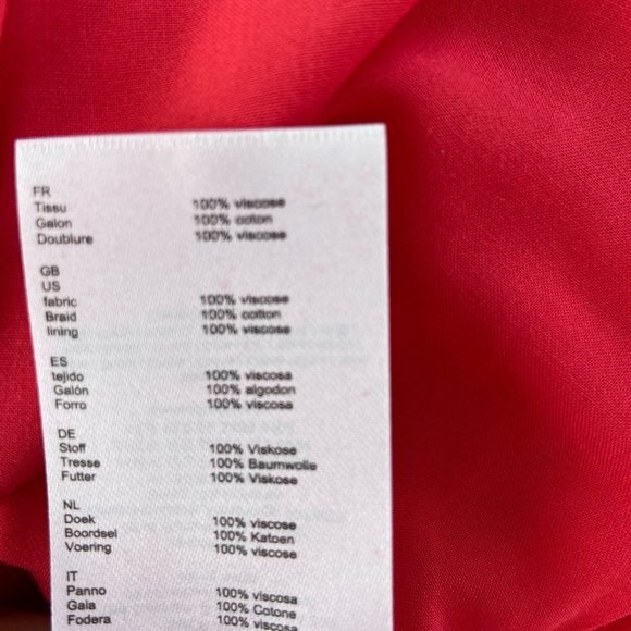 Beautifully braided detail Maje dress in Red Size 3 (Maje) EUC - Picture 8 of 15